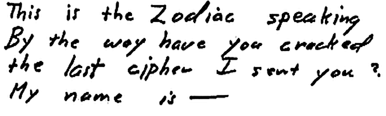 zodiac cipher solved